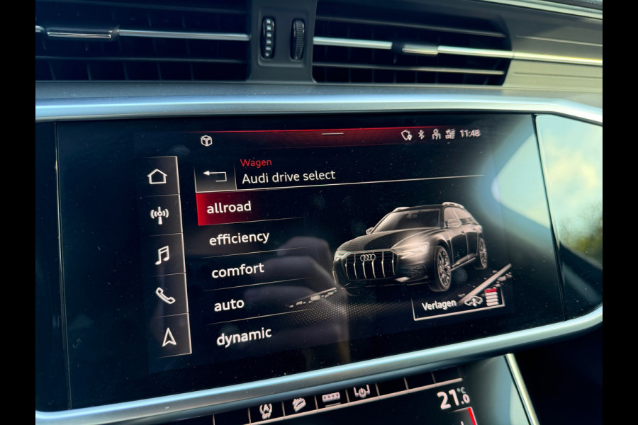 Audi A6 Allroad QUATTRO 55 TFSI | Luchtvering | Navigatie | Lichtmetalen Velgen 20" |Leder | Stoelverwarming | LED