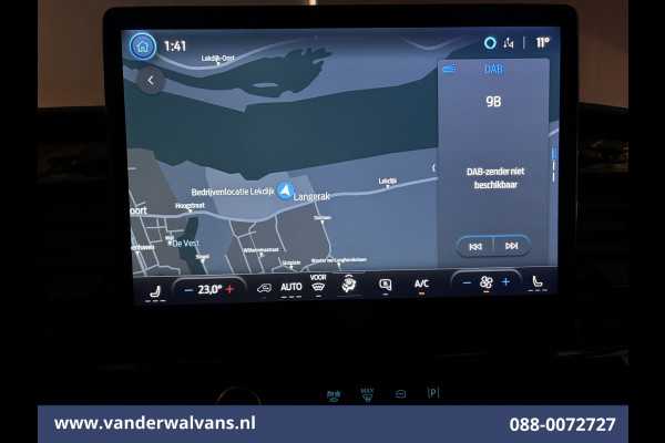 Ford Transit 2.0 TDCI 130pk L3H2 Nieuw Model Euro6 Airco | Camera | XL Navigatie | Apple Carplay | Cruisecontrol Android Auto, Stoelverwarming, Verwarmde Voorruit, 270 Graden Achterdeuren, Parkeersensoren, Bijrijdersbank