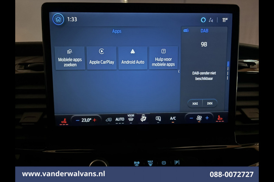 Ford Transit 2.0 TDCI 130pk L3H2 Nieuw Model Euro6 Airco | Camera | XL Navigatie | Apple Carplay | Cruisecontrol Android Auto, Stoelverwarming, Verwarmde Voorruit, 270 Graden Achterdeuren, Parkeersensoren, Bijrijdersbank
