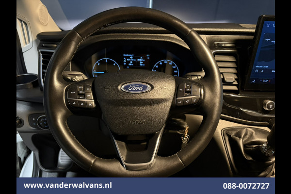 Ford Transit 2.0 TDCI 130pk L3H2 Nieuw Model Euro6 Airco | Camera | XL Navigatie | Apple Carplay | Cruisecontrol Android Auto, Stoelverwarming, Verwarmde Voorruit, 270 Graden Achterdeuren, Parkeersensoren, Bijrijdersbank