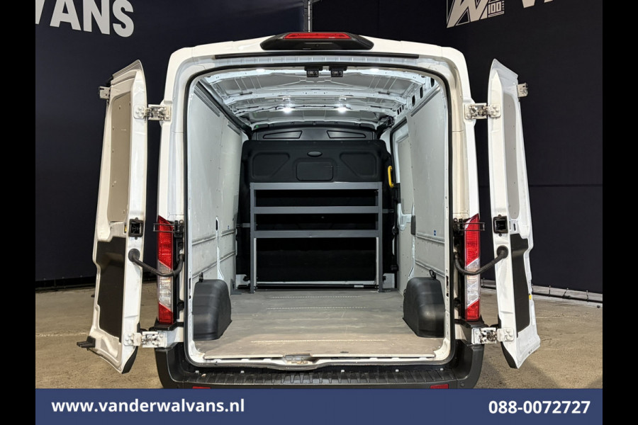 Ford Transit 2.0 TDCI 130pk L3H2 Nieuw Model Euro6 Airco | Camera | XL Navigatie | Apple Carplay | Cruisecontrol Android Auto, Stoelverwarming, Verwarmde Voorruit, 270 Graden Achterdeuren, Parkeersensoren, Bijrijdersbank
