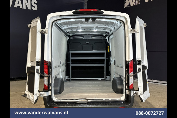 Ford Transit 2.0 TDCI 130pk L3H2 Nieuw Model Euro6 Airco | Camera | XL Navigatie | Apple Carplay | Cruisecontrol Android Auto, Stoelverwarming, Verwarmde Voorruit, 270 Graden Achterdeuren, Parkeersensoren, Bijrijdersbank