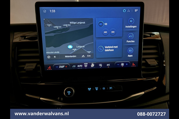 Ford Transit 2.0 TDCI 130pk L3H2 Nieuw Model Euro6 Airco | Camera | XL Navigatie | Apple Carplay | Cruisecontrol Android Auto, Stoelverwarming, Verwarmde Voorruit, 270 Graden Achterdeuren, Parkeersensoren, Bijrijdersbank