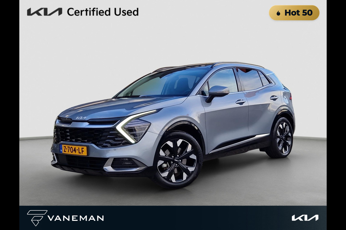 Kia Sportage 1.6 T-GDi Plug-in Hybrid AWD DynamicPlusLine | Mooie LMV | Adapt. Cruise | Elektr. Voorstoelen | Stoel- en Stuurverwarming | Pano Schuif/Kanteldak |