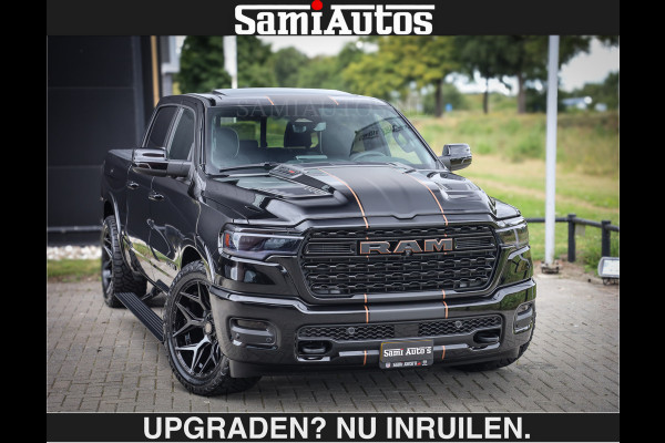 Dodge Ram LIMITED SPORT H.O 540 PK | €84950,- excl | Massage + Full Option | De Meest Luxe en Volle Pick-Up in zijn Klasse | Comfortabele Dubbele Cabine met Royale 5 Zitplaatsen | BPM vrij | Nu Leverbaar uit Voorraad | Voorraad Nr 2355 - 5149 | De specialist in Amerikaanse pick‑ups in Nederland en Europa.