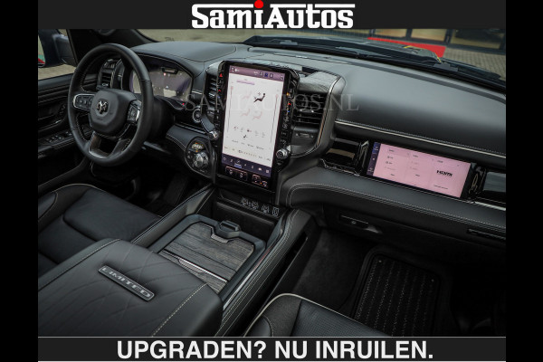 Dodge Ram LIMITED SPORT H.O 540 PK | €84950,- excl | Massage + Full Option | De Meest Luxe en Volle Pick-Up in zijn Klasse | Comfortabele Dubbele Cabine met Royale 5 Zitplaatsen | BPM vrij | Nu Leverbaar uit Voorraad | Voorraad Nr 2355 - 5149 | De specialist in Amerikaanse pick‑ups in Nederland en Europa.