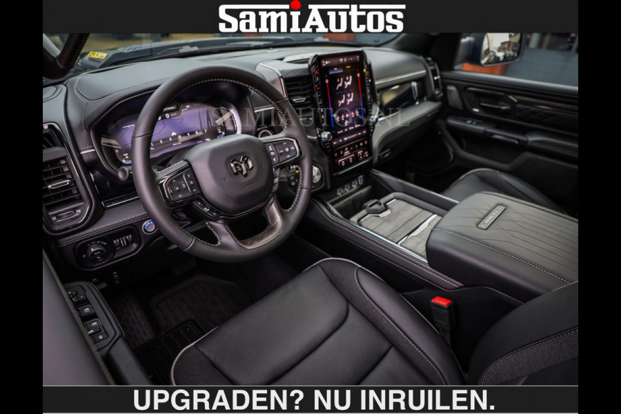 Dodge Ram LIMITED SPORT H.O 540 PK | €84950,- excl | Massage + Full Option | De Meest Luxe en Volle Pick-Up in zijn Klasse | Comfortabele Dubbele Cabine met Royale 5 Zitplaatsen | BPM vrij | Nu Leverbaar uit Voorraad | Voorraad Nr 2355 - 5149 | De specialist in Amerikaanse pick‑ups in Nederland en Europa.