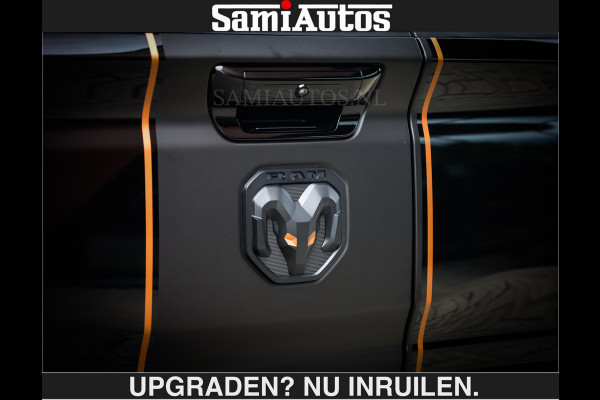 Dodge Ram LIMITED SPORT H.O 540 PK | €84950,- excl | Massage + Full Option | De Meest Luxe en Volle Pick-Up in zijn Klasse | Comfortabele Dubbele Cabine met Royale 5 Zitplaatsen | BPM vrij | Nu Leverbaar uit Voorraad | Voorraad Nr 2355 - 5149 | De specialist in Amerikaanse pick‑ups in Nederland en Europa.