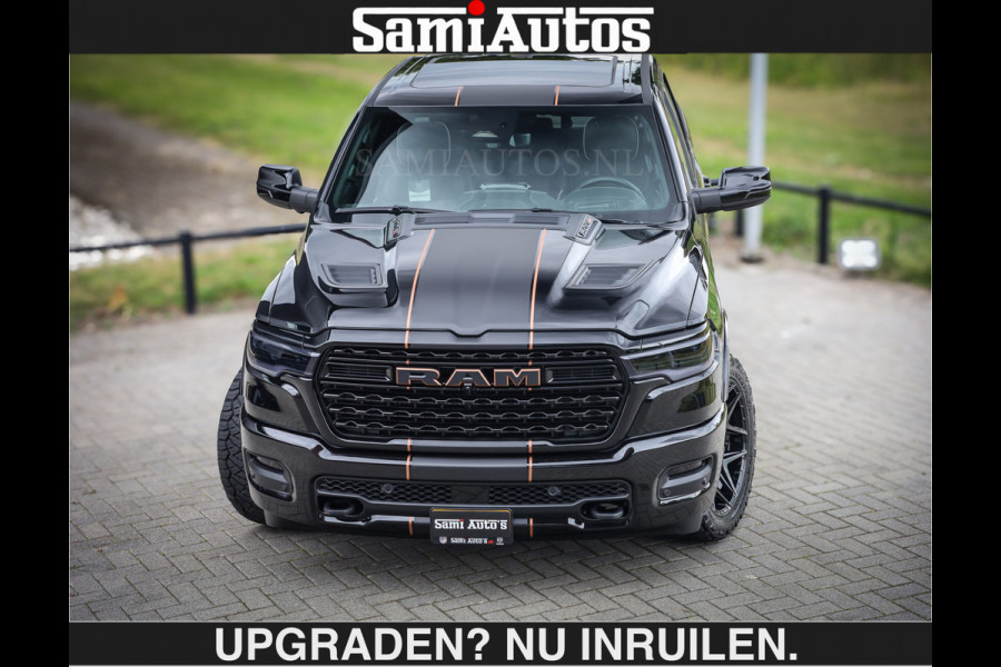 Dodge Ram LIMITED SPORT H.O 540 PK | €84950,- excl | Massage + Full Option | De Meest Luxe en Volle Pick-Up in zijn Klasse | Comfortabele Dubbele Cabine met Royale 5 Zitplaatsen | BPM vrij | Nu Leverbaar uit Voorraad | Voorraad Nr 2355 - 5149 | De specialist in Amerikaanse pick‑ups in Nederland en Europa.