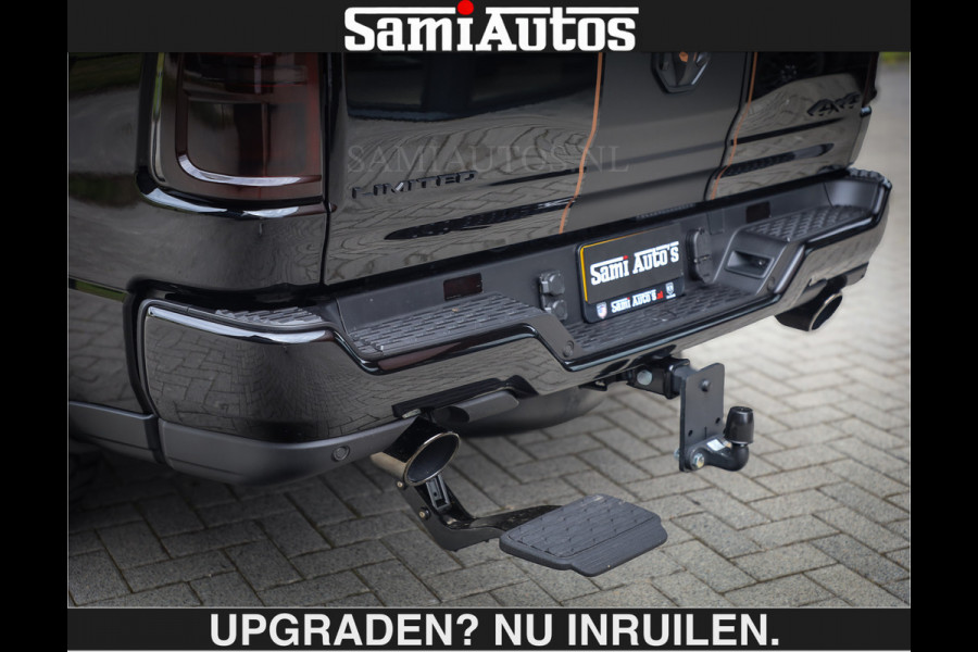 Dodge Ram LIMITED SPORT H.O 540 PK | €84950,- excl | Massage + Full Option | De Meest Luxe en Volle Pick-Up in zijn Klasse | Comfortabele Dubbele Cabine met Royale 5 Zitplaatsen | BPM vrij | Nu Leverbaar uit Voorraad | Voorraad Nr 2355 - 5149 | De specialist in Amerikaanse pick‑ups in Nederland en Europa.