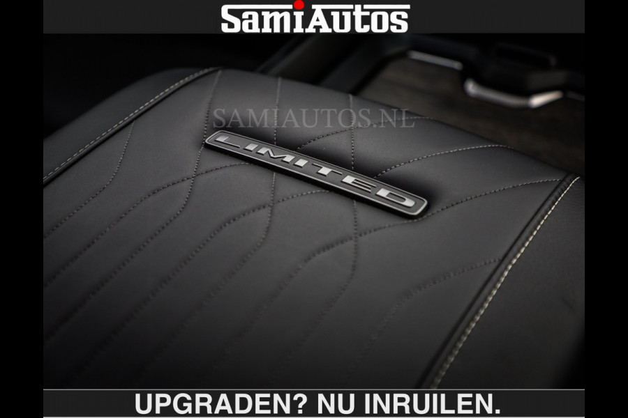 Dodge Ram LIMITED SPORT H.O 540 PK | €84950,- excl | Massage + Full Option | De Meest Luxe en Volle Pick-Up in zijn Klasse | Comfortabele Dubbele Cabine met Royale 5 Zitplaatsen | BPM vrij | Nu Leverbaar uit Voorraad | Voorraad Nr 2355 - 5149 | De specialist in Amerikaanse pick‑ups in Nederland en Europa.