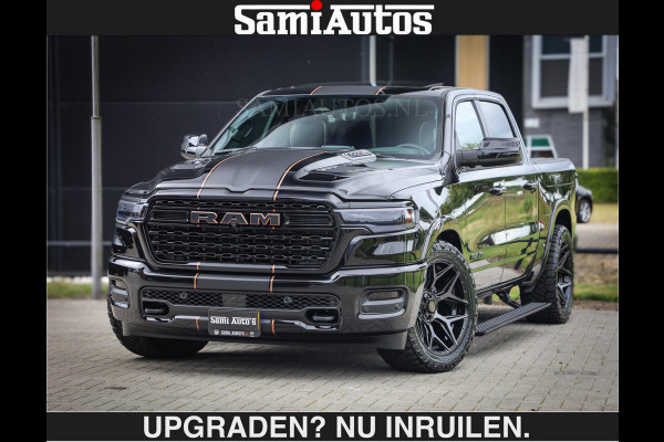 Dodge Ram LIMITED SPORT H.O 540 PK | €84950,- excl | Massage + Full Option | De Meest Luxe en Volle Pick-Up in zijn Klasse | Comfortabele Dubbele Cabine met Royale 5 Zitplaatsen | BPM vrij | Nu Leverbaar uit Voorraad | Voorraad Nr 2355 - 5149 | De specialist in Amerikaanse pick‑ups in Nederland en Europa.