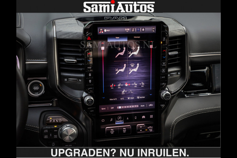 Dodge Ram LIMITED SPORT H.O 540 PK | €84950,- excl | Massage + Full Option | De Meest Luxe en Volle Pick-Up in zijn Klasse | Comfortabele Dubbele Cabine met Royale 5 Zitplaatsen | BPM vrij | Nu Leverbaar uit Voorraad | Voorraad Nr 2355 - 5149 | De specialist in Amerikaanse pick‑ups in Nederland en Europa.