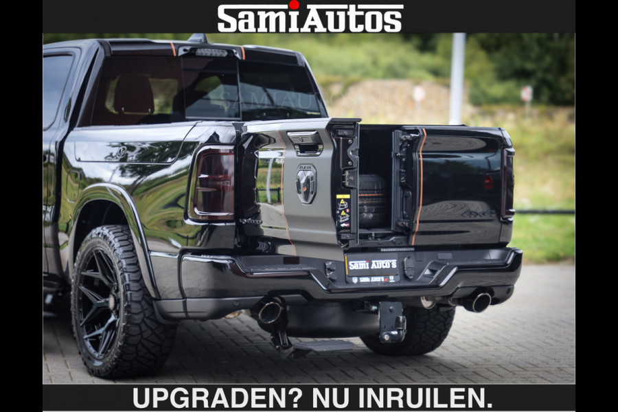 Dodge Ram LIMITED SPORT H.O 540 PK | €84950,- excl | Massage + Full Option | De Meest Luxe en Volle Pick-Up in zijn Klasse | Comfortabele Dubbele Cabine met Royale 5 Zitplaatsen | BPM vrij | Nu Leverbaar uit Voorraad | Voorraad Nr 2355 - 5149 | De specialist in Amerikaanse pick‑ups in Nederland en Europa.