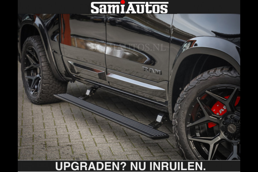 Dodge Ram LIMITED 5.7 V8 HEMI | €79950,- excl excl | MAXIMAAL UITGERUST | DUBBELE CABINE | 5 PERSOONS | DC | Allernieuwste Limited uitvoering – volledig uitgerust met alle opties, inclusief MWK en normale laadbak Voorraad nr 3806
