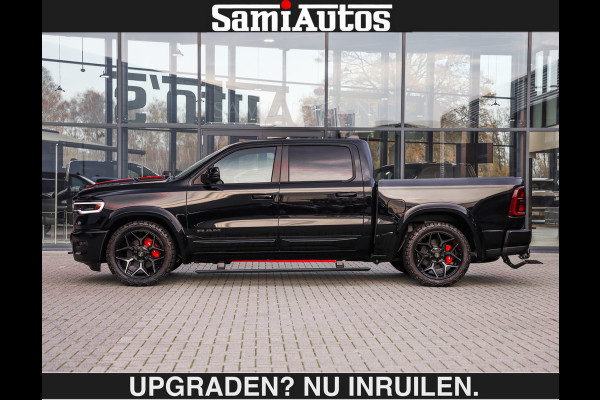 Dodge Ram LIMITED 5.7 V8 HEMI | €79950,- excl excl | MAXIMAAL UITGERUST | DUBBELE CABINE | 5 PERSOONS | DC | Allernieuwste Limited uitvoering – volledig uitgerust met alle opties, inclusief MWK en normale laadbak Voorraad nr 3806