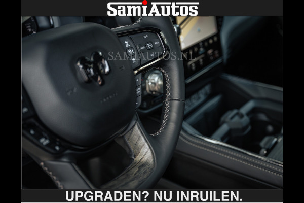 Dodge Ram LIMITED 5.7 V8 HEMI | €79950,- excl excl | MAXIMAAL UITGERUST | DUBBELE CABINE | 5 PERSOONS | DC | Allernieuwste Limited uitvoering – volledig uitgerust met alle opties, inclusief MWK en normale laadbak Voorraad nr 3806