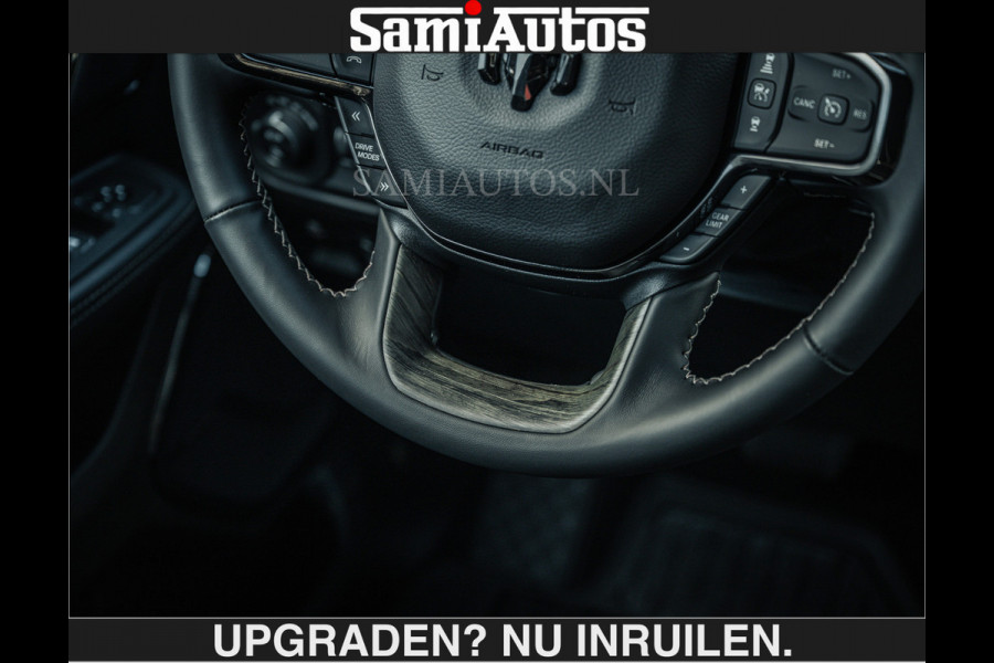 Dodge Ram LIMITED 5.7 V8 HEMI | €79950,- excl excl | MAXIMAAL UITGERUST | DUBBELE CABINE | 5 PERSOONS | DC | Allernieuwste Limited uitvoering – volledig uitgerust met alle opties, inclusief MWK en normale laadbak Voorraad nr 3806