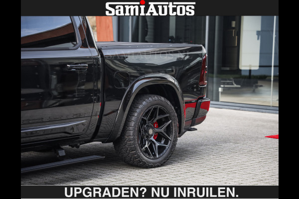 Dodge Ram LIMITED 5.7 V8 HEMI | €79950,- excl excl | MAXIMAAL UITGERUST | DUBBELE CABINE | 5 PERSOONS | DC | Allernieuwste Limited uitvoering – volledig uitgerust met alle opties, inclusief MWK en normale laadbak Voorraad nr 3806