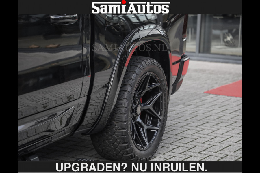Dodge Ram LIMITED 5.7 V8 HEMI | €79950,- excl excl | MAXIMAAL UITGERUST | DUBBELE CABINE | 5 PERSOONS | DC | Allernieuwste Limited uitvoering – volledig uitgerust met alle opties, inclusief MWK en normale laadbak Voorraad nr 3806