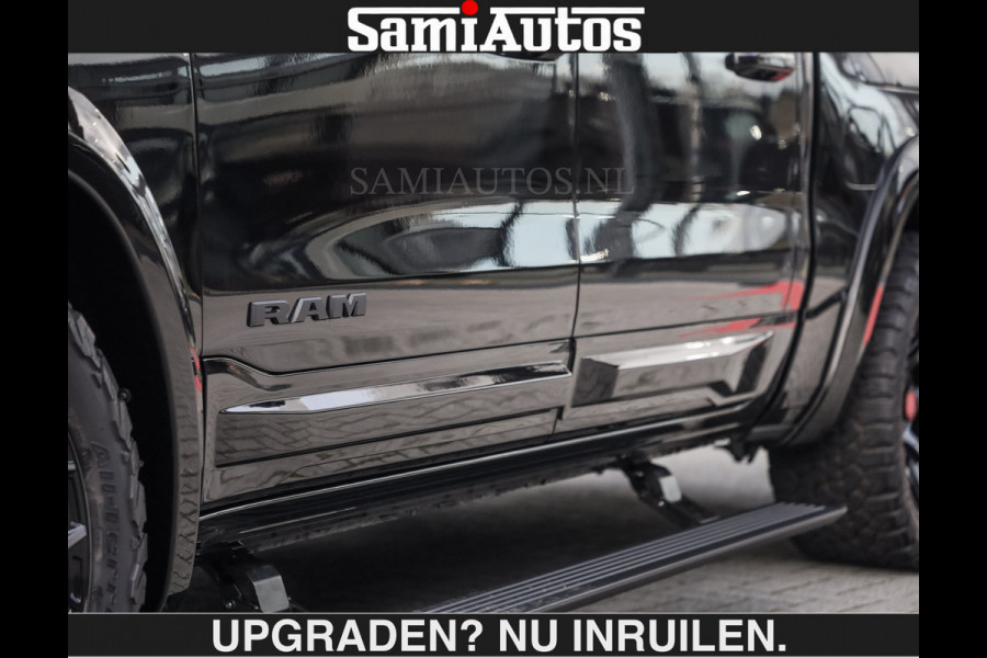 Dodge Ram LIMITED 5.7 V8 HEMI | €79950,- excl excl | MAXIMAAL UITGERUST | DUBBELE CABINE | 5 PERSOONS | DC | Allernieuwste Limited uitvoering – volledig uitgerust met alle opties, inclusief MWK en normale laadbak Voorraad nr 3806