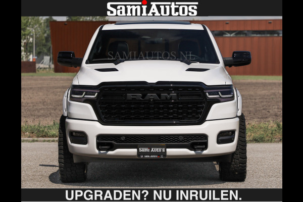 Dodge Ram Limited 540 PK €84950,- excl | De Meest Luxe en Volle Pick-Up in zijn Klasse | Massage + Full Option | Comfortabele Dubbele Cabine met Royale 5 Zitplaatsen | BPM vrij | Nu Leverbaar uit Voorraad | Voorraad Nr 2351 - 7478 | De specialist in Amerikaanse pick‑ups in Nederland en Europa.