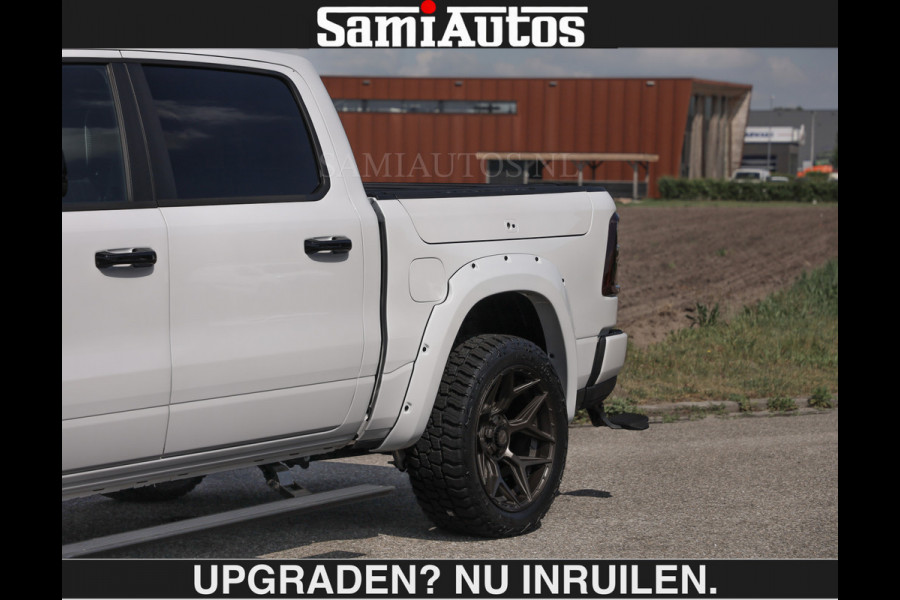 Dodge Ram Limited 540 PK €84950,- excl | De Meest Luxe en Volle Pick-Up in zijn Klasse | Massage + Full Option | Comfortabele Dubbele Cabine met Royale 5 Zitplaatsen | BPM vrij | Nu Leverbaar uit Voorraad | Voorraad Nr 2351 - 7478 | De specialist in Amerikaanse pick‑ups in Nederland en Europa.