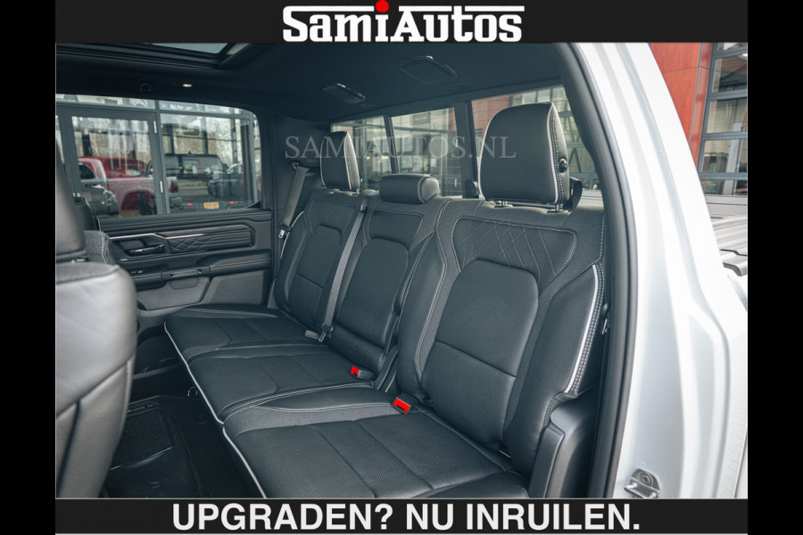 Dodge Ram Limited 540 PK €84950,- excl | De Meest Luxe en Volle Pick-Up in zijn Klasse | Massage + Full Option | Comfortabele Dubbele Cabine met Royale 5 Zitplaatsen | BPM vrij | Nu Leverbaar uit Voorraad | Voorraad Nr 2351 - 7478 | De specialist in Amerikaanse pick‑ups in Nederland en Europa.