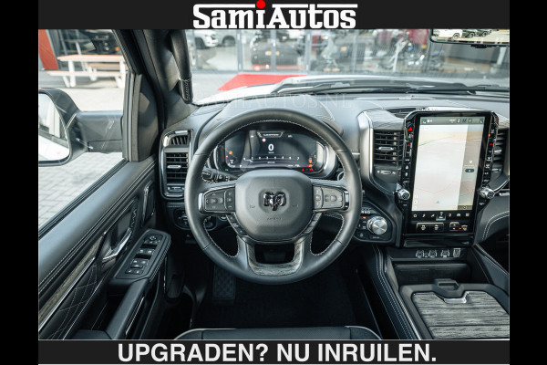 Dodge Ram Limited 540 PK €84950,- excl | De Meest Luxe en Volle Pick-Up in zijn Klasse | Massage + Full Option | Comfortabele Dubbele Cabine met Royale 5 Zitplaatsen | BPM vrij | Nu Leverbaar uit Voorraad | Voorraad Nr 2351 - 7478 | De specialist in Amerikaanse pick‑ups in Nederland en Europa.