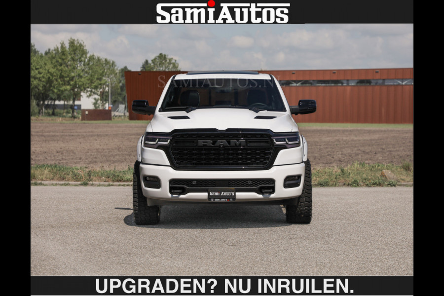 Dodge Ram Limited 540 PK €84950,- excl | De Meest Luxe en Volle Pick-Up in zijn Klasse | Massage + Full Option | Comfortabele Dubbele Cabine met Royale 5 Zitplaatsen | BPM vrij | Nu Leverbaar uit Voorraad | Voorraad Nr 2351 - 7478 | De specialist in Amerikaanse pick‑ups in Nederland en Europa.