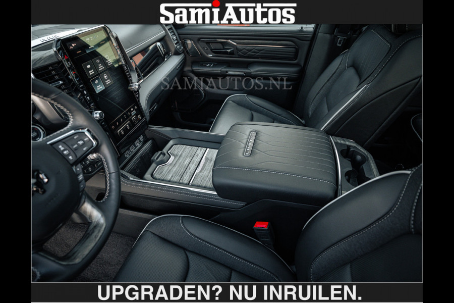 Dodge Ram Limited 540 PK €84950,- excl | De Meest Luxe en Volle Pick-Up in zijn Klasse | Massage + Full Option | Comfortabele Dubbele Cabine met Royale 5 Zitplaatsen | BPM vrij | Nu Leverbaar uit Voorraad | Voorraad Nr 2351 - 7478 | De specialist in Amerikaanse pick‑ups in Nederland en Europa.