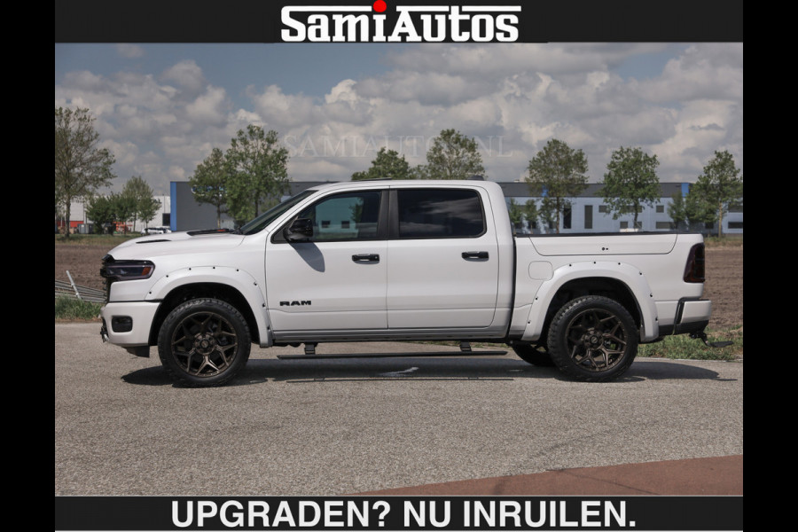 Dodge Ram Limited 540 PK €84950,- excl | De Meest Luxe en Volle Pick-Up in zijn Klasse | Massage + Full Option | Comfortabele Dubbele Cabine met Royale 5 Zitplaatsen | BPM vrij | Nu Leverbaar uit Voorraad | Voorraad Nr 2351 - 7478 | De specialist in Amerikaanse pick‑ups in Nederland en Europa.