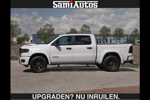 Dodge Ram Limited 540 PK €84950,- excl | De Meest Luxe en Volle Pick-Up in zijn Klasse | Massage + Full Option | Comfortabele Dubbele Cabine met Royale 5 Zitplaatsen | BPM vrij | Nu Leverbaar uit Voorraad | Voorraad Nr 2351 - 7478 | De specialist in Amerikaanse pick‑ups in Nederland en Europa.