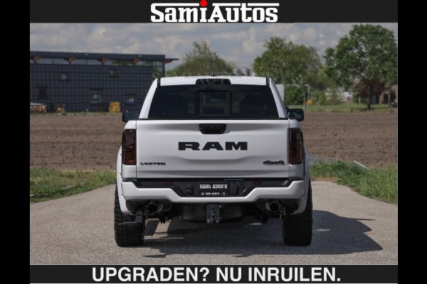 Dodge Ram Limited 540 PK €84950,- excl | De Meest Luxe en Volle Pick-Up in zijn Klasse | Massage + Full Option | Comfortabele Dubbele Cabine met Royale 5 Zitplaatsen | BPM vrij | Nu Leverbaar uit Voorraad | Voorraad Nr 2351 - 7478 | De specialist in Amerikaanse pick‑ups in Nederland en Europa.