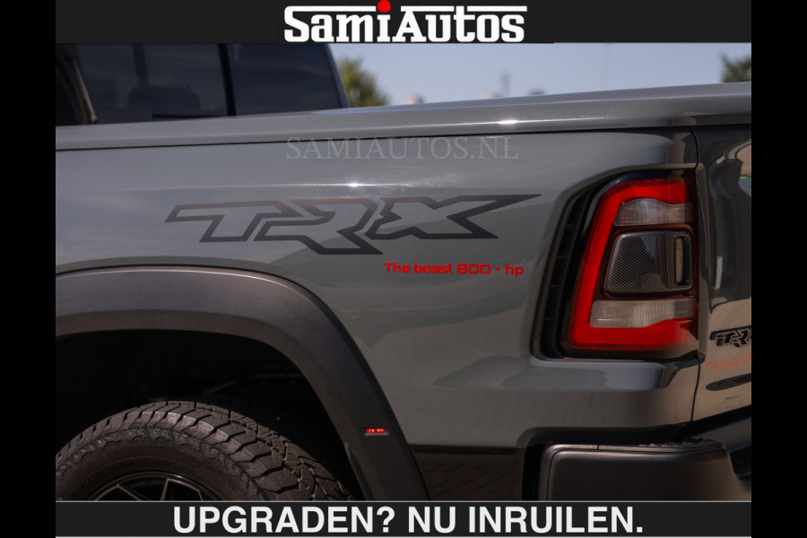 Dodge Ram TRX 6.2 V8 HELLCAT | ANVIL | €104.900,- excl | CARBON | RODE STIKSELS | BOM VOL | CREW CAB DUBBELE CABINE | 5 PERSOONS |