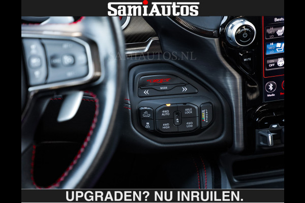 Dodge Ram TRX 6.2 V8 HELLCAT | ANVIL | €104.900,- excl | CARBON | RODE STIKSELS | BOM VOL | CREW CAB DUBBELE CABINE | 5 PERSOONS |