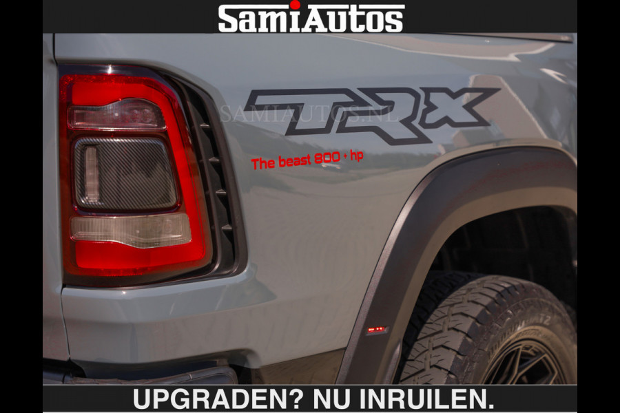 Dodge Ram TRX 6.2 V8 HELLCAT | ANVIL | €104.900,- excl | CARBON | RODE STIKSELS | BOM VOL | CREW CAB DUBBELE CABINE | 5 PERSOONS |