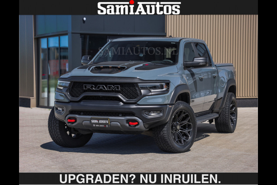 Dodge Ram TRX 6.2 V8 HELLCAT | ANVIL | €104.900,- excl | CARBON | RODE STIKSELS | BOM VOL | CREW CAB DUBBELE CABINE | 5 PERSOONS |