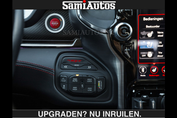 Dodge Ram TRX 6.2 V8 HELLCAT | ANVIL | €104.900,- excl | CARBON | RODE STIKSELS | BOM VOL | CREW CAB DUBBELE CABINE | 5 PERSOONS |