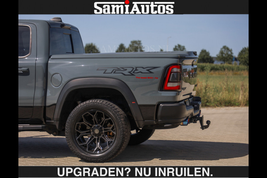 Dodge Ram TRX 6.2 V8 HELLCAT | ANVIL | €104.900,- excl | CARBON | RODE STIKSELS | BOM VOL | CREW CAB DUBBELE CABINE | 5 PERSOONS |