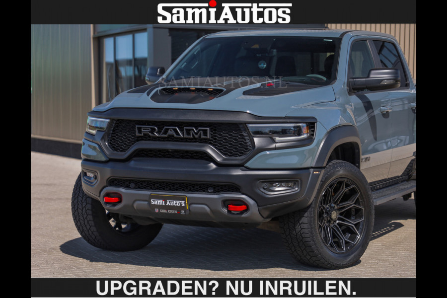 Dodge Ram TRX 6.2 V8 HELLCAT | ANVIL | €104.900,- excl | CARBON | RODE STIKSELS | BOM VOL | CREW CAB DUBBELE CABINE | 5 PERSOONS |