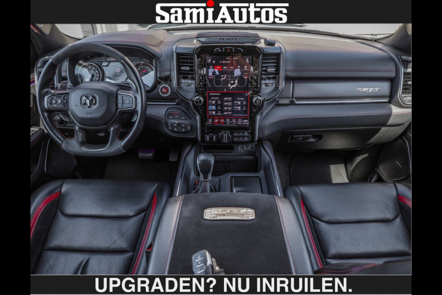 Dodge Ram TRX 6.2 V8 HELLCAT | ANVIL | €104.900,- excl | CARBON | RODE STIKSELS | BOM VOL | CREW CAB DUBBELE CABINE | 5 PERSOONS |