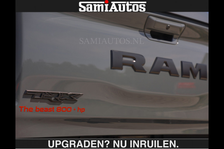 Dodge Ram TRX 6.2 V8 HELLCAT | ANVIL | €104.900,- excl | CARBON | RODE STIKSELS | BOM VOL | CREW CAB DUBBELE CABINE | 5 PERSOONS |