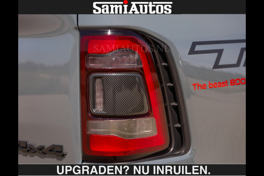 Dodge Ram TRX 6.2 V8 HELLCAT | ANVIL | €104.900,- excl | CARBON | RODE STIKSELS | BOM VOL | CREW CAB DUBBELE CABINE | 5 PERSOONS |