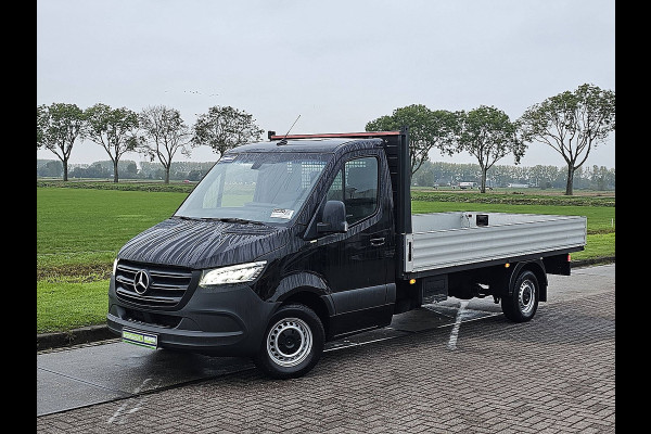 Mercedes-Benz Sprinter 317 L3 RWD Open Laadbak Cruise control, Airco, Mbux, Carplay, Led, Climate control, 3.5T-Trekhaak