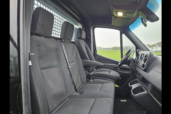 Mercedes-Benz Sprinter 317 L3 RWD Open Laadbak Cruise control, Airco, Mbux, Carplay, Led, Climate control, 3.5T-Trekhaak