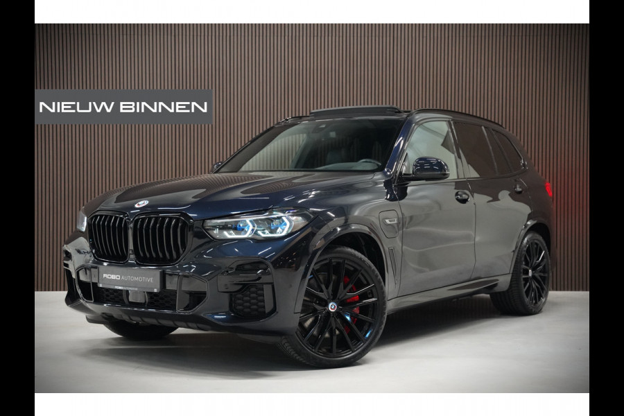 BMW X5 xDrive45e High Executive M Sport | Panoramadak | Head-Up Display | Harman Kardon | Camera | Stoelverwarming | Softclose | Memory Seat | Luchtvering | Laser | Adaptive Cruise Control | Trekhaak | Achterbank Verwarmd | App