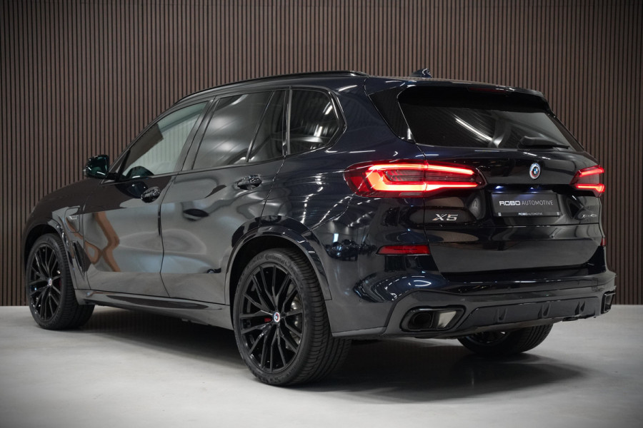 BMW X5 xDrive45e High Executive M Sport | Panoramadak | Head-Up Display | Harman Kardon | Camera | Stoelverwarming | Softclose | Memory Seat | Luchtvering | Laser | Adaptive Cruise Control | Trekhaak | Achterbank Verwarmd | App