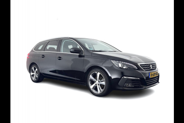 Peugeot 308 SW 1.5 BlueHDi Blue Lease Premium (INCL.BTW) *PANO | LEATHER-MICROFIBRE | FULL-LED | DENON-AUDIO | BLIND-SPOT | SPORT-SEATS | NAVI-FULLMAP | KEYLESS | DAB | LANE-ASSIST | CAMERA | ECC | CARPLAY | PDC | 17''ALU*