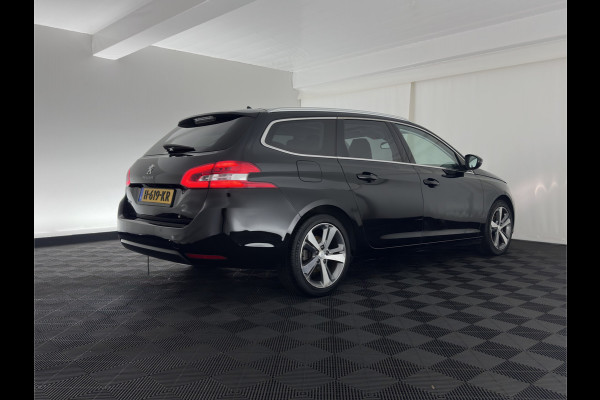 Peugeot 308 SW 1.5 BlueHDi Blue Lease Premium (INCL.BTW) *PANO | LEATHER-MICROFIBRE | FULL-LED | DENON-AUDIO | BLIND-SPOT | SPORT-SEATS | NAVI-FULLMAP | KEYLESS | DAB | LANE-ASSIST | CAMERA | ECC | CARPLAY | PDC | 17''ALU*